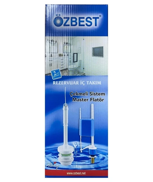 Özbest Su Tasarruflu Klozet Sifon Çekmeli Rezervuar İç Takımı - 3