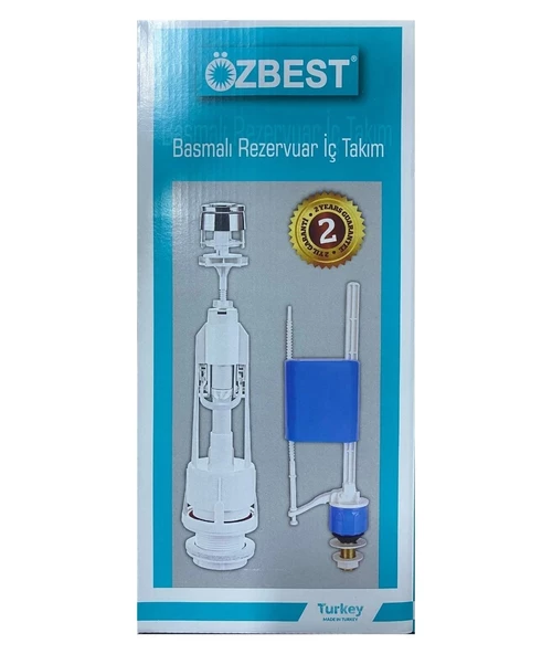 Özbest Su Tasarruflu Basmalı Klozet Rezervuar İç Takımı - Uyumlu ve Dayanıklı - 3