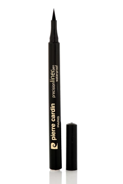 Pierre Cardin Precısıon Lıner Pen Waterproof- Mürekkep Etkili, Su Geçirmez Göz Sürmesi -Eyeliner-Siyah- 785