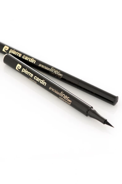 Pierre Cardin Precısıon Lıner Pen Waterproof- Mürekkep Etkili, Su Geçirmez Göz Sürmesi -Eyeliner-Siyah- 785 - 7