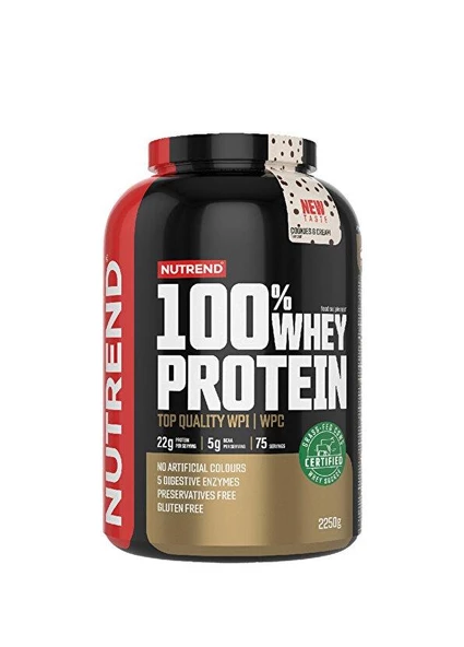 Nutrend 100 Whey Kurabiye Aromalı Protein 2250 gr