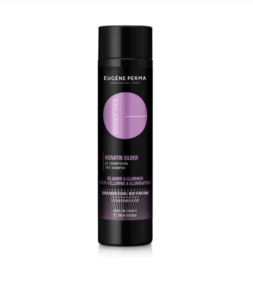 Eugene Sarı Saçlar Için Doreleşmeyi Önleyici Essentiel Keratin Silver Şampuan 250 ml - Resim 4