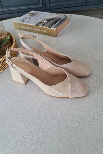 10 1010 Topukla Kadın 6 cm Topuklu Loafer Günlük Ayakkabı - 11