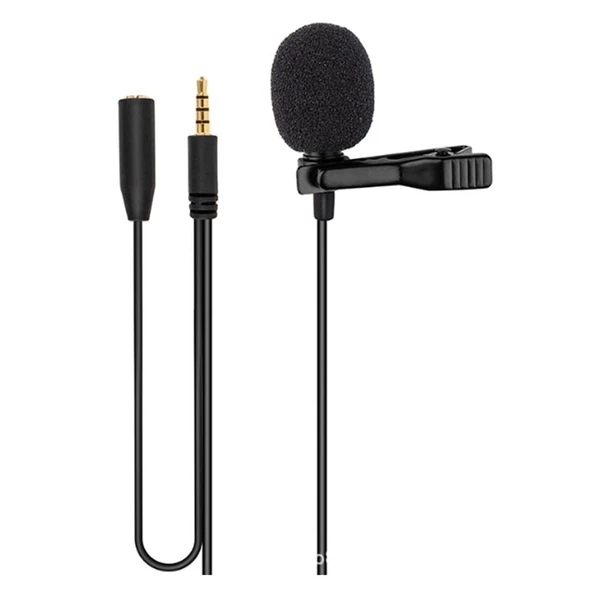 Jwin MIC-100 Metal Mandallı Yaka Mikrofonu - 3