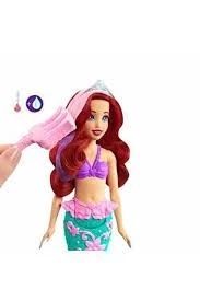 Disney Prenses Muhteşem Renk Değiştiren Saçlı Deniz Kızı Ariel, 3 yaş ve üzeri, HLW00 - 2