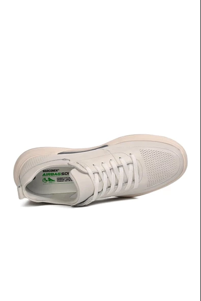 Marcomen 19537 Erkek Hakiki Deri Bağcıklı Casual Ayakkabı - 5