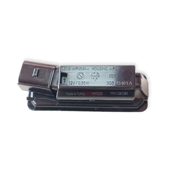 VW Golf 7.5 2018-2020 Arka Plaka Aydınlatma Lambası LED 3G5943021A - 4