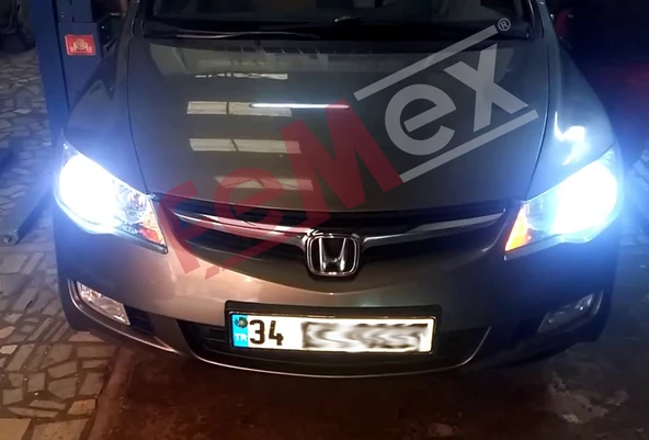 Honda Civic FD6 Led Xenon Uzun Far Ampulu FEMEX Premio HB3 9005