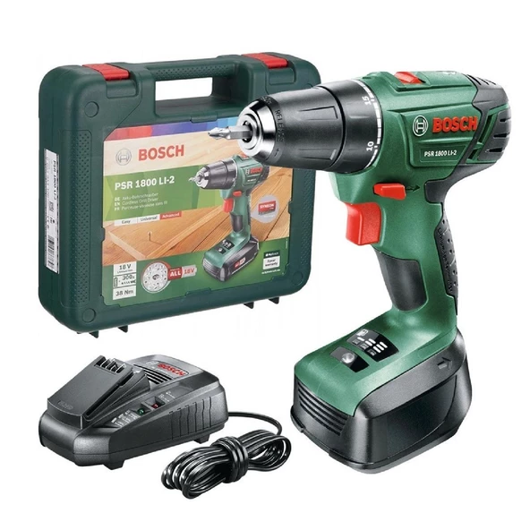 Bosch Psr 1800 LI-2 1.5 Ah Tek Akülü Delme/vidalama Makinesi 06039A310U - 2