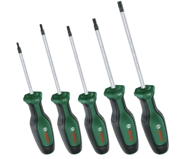 Bosch Torx Tornavida Seti 5 Parça - 1600A02BX6