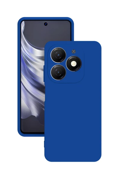 Tecno Spark 20 Kılıf Kamera Korumalı Silikon Rubber Arka Kapak - 6