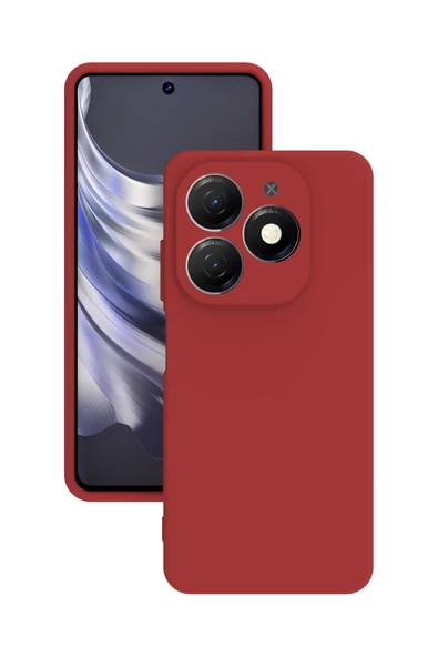 Tecno Spark 20 Kılıf Kamera Korumalı Silikon Rubber Arka Kapak - 3