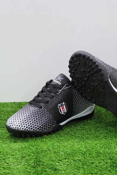 Kinetix Baros TF BJK Çim Saha Halı Saha Erkek Çocuk Futbol Ayakkabı - Resim 4