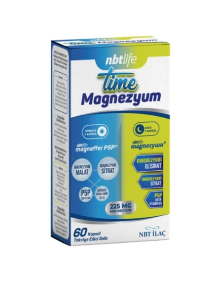 Nbt Life Time Magnezyum 60 Kapsül ürün görseli