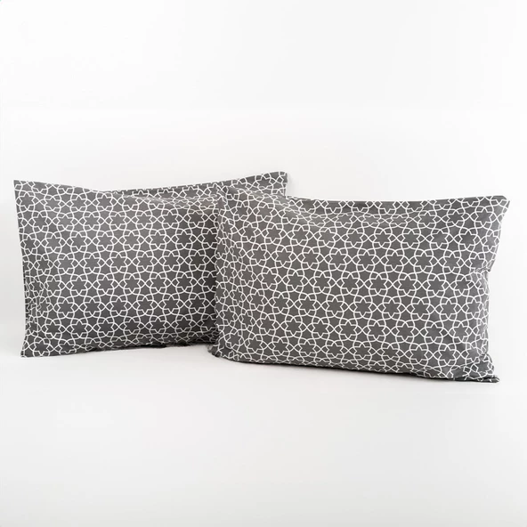 Soley | Mix & Match | Blanj | %100 Pamuklu 2’li Yastık Kılıfı Seti - Resim 2