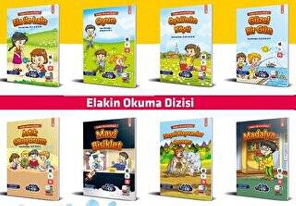 Ela ile Lale 1.Sınıf 8li Okuma Serisi