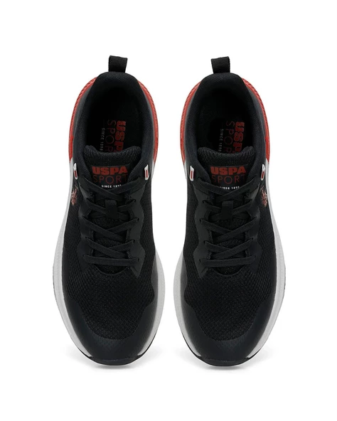 U.s. Polo Assn. Florin 4Fx Erkek Lacivert-Kırmızı Koşu&Antrenman Ayakkabı - 6