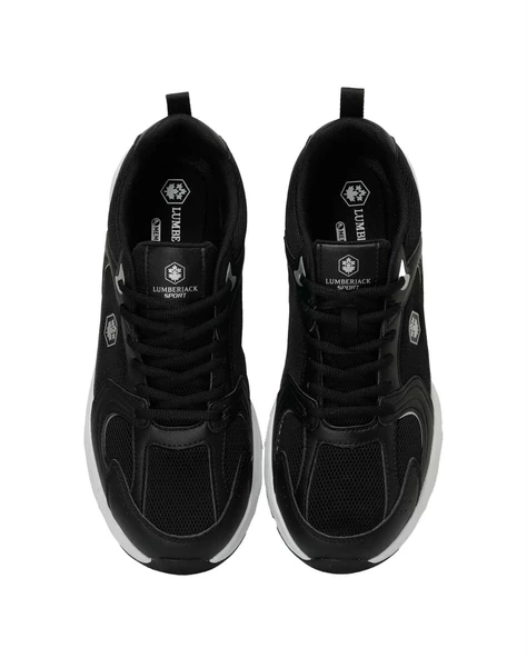 Lumberjack Pol 4Fx Erkek Siyah Sneaker Ayakkabı - 6