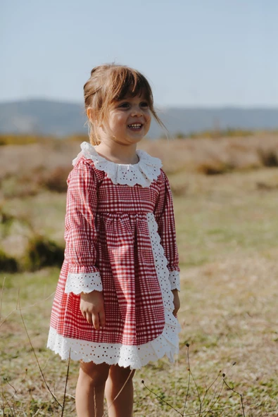 Kız Bebek Kız Çocuk Doğum Günü Parti Düğün Elbise Astarlı Çocuk Giyim Bebek Giyim - 3