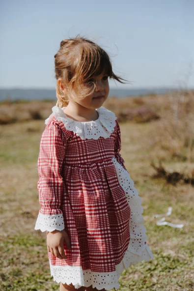 Kız Bebek Kız Çocuk Doğum Günü Parti Düğün Elbise Astarlı Çocuk Giyim Bebek Giyim - 7