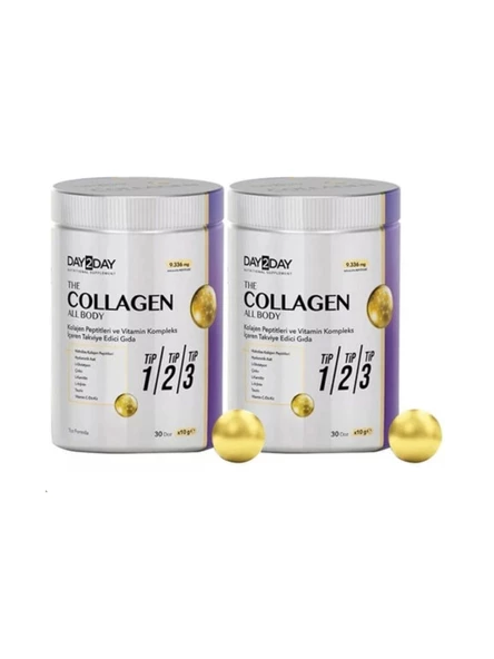 Day2day The Collagen All Body Toz 300 gr - 1 Alana 1 Bedava - 2