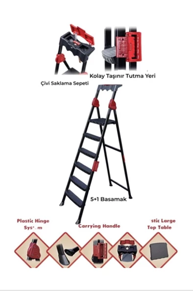 Strong Merdiven 5+1 Pratik Royaleks-STRONG51 - 2