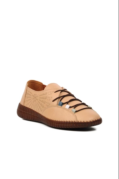 Venüs 24370001 Kadın Hakiki Deri Lastikli Comfort Ayakkabı - 4