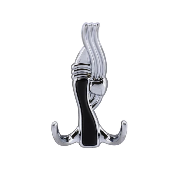 Efsane Askı Portmanto Metal Vestiyer Duvar Dolap Elbise Askısı Krom Mobilya Kapı Askılığı Aparatı - 4