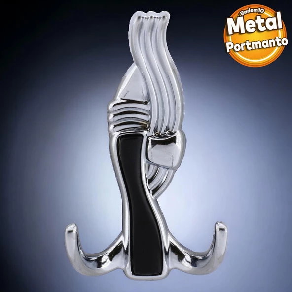 Efsane Askı Portmanto Metal Vestiyer Duvar Dolap Elbise Askısı Krom Mobilya Kapı Askılığı Aparatı