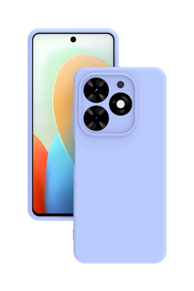 Tecno Spark Go 2024 Kılıf Kamera Korumalı Silikon Rubber Arka Kapak - Resim 5