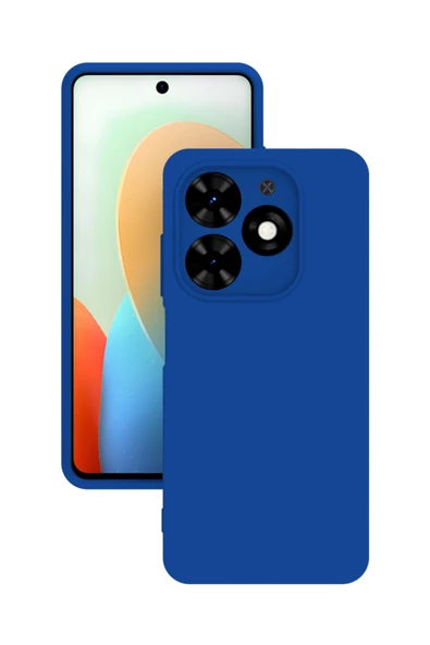 Tecno Spark Go 2024 Kılıf Kamera Korumalı Silikon Rubber Arka Kapak - Resim 6