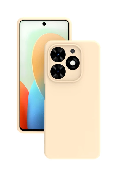 Tecno Spark Go 2024 Kılıf Kamera Korumalı Silikon Rubber Arka Kapak - Resim 7