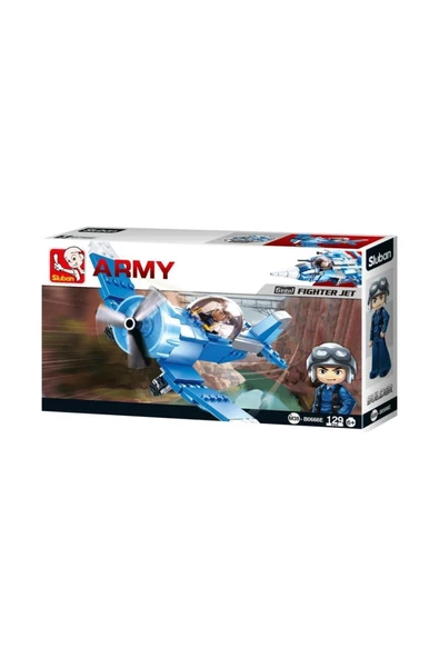 Sluban Army F4u Savaç Uçağı Lego 129 Parça 1016000082