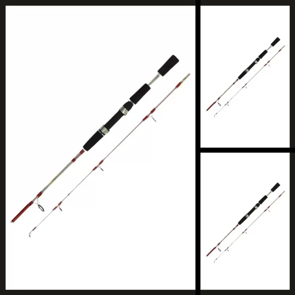 Uyguna-Yakala  Kırmızı 20-40 Gr 2.40 Mt İki Parça Dolgu Kamış-KMŞ.576 - Resim 2