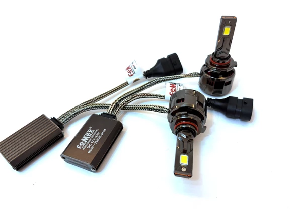 Femex GT Nano Plus Csp LUMILED ROYAL Chipset Radyatör Soğutmalı HIR 9012 Led Xenon Led Headlight - 4
