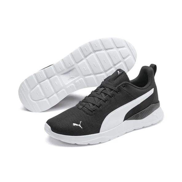 Puma Anzarun Lite Erkek Siyah Günlük Spor Ayakkabı 371128 02