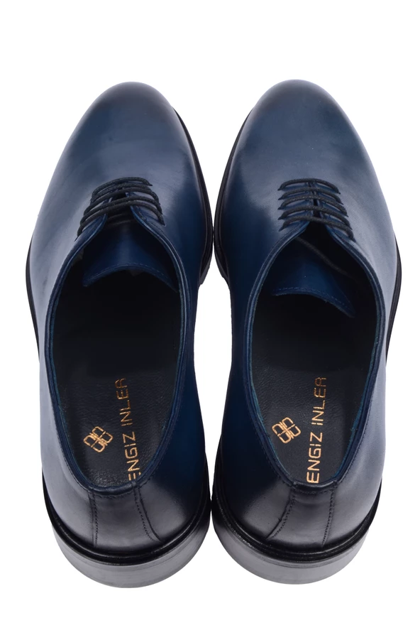 45001-Bağcıklı Düz Klasik Erkek Ayakkabı - 12