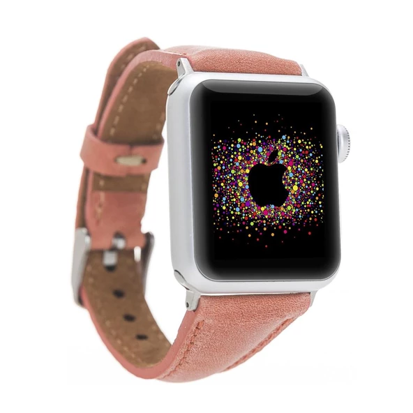 Apple Watch Uyumlu Deri Kordon 42-44-45mm Slim G17