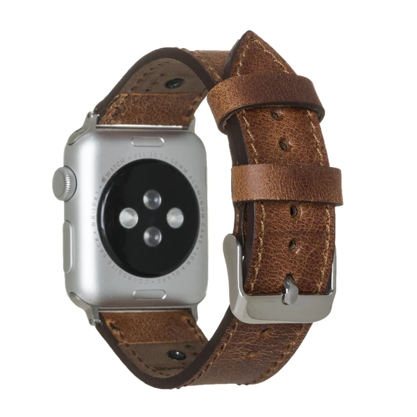 Apple Watch Uyumlu Deri Kordon 42-44-45mm TR 42BA4 TN11 - 2