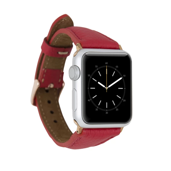 Apple Watch Uyumlu Deri Kordon 42-44-45mm Slim ERC2