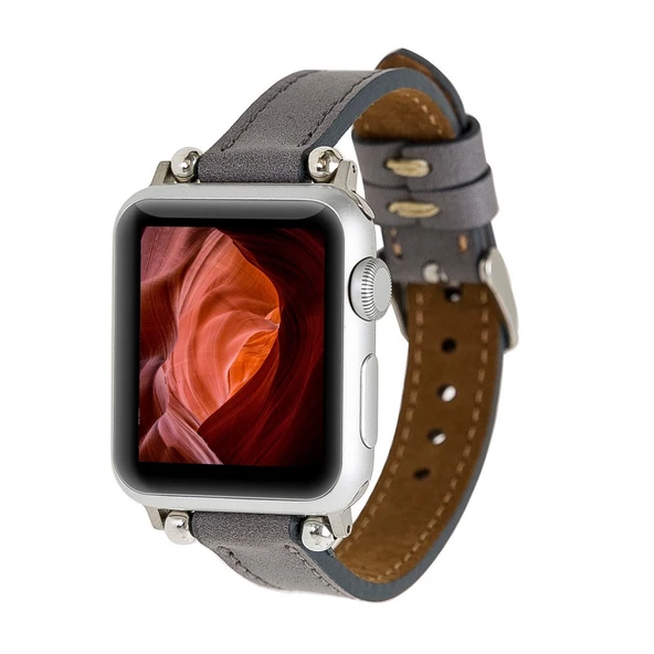 Apple Watch Uyumlu Deri Kordon 38-40-41mm Ferro RST9