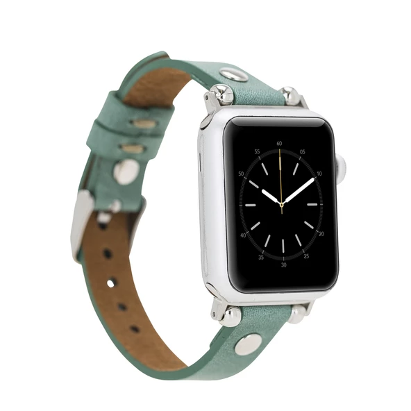 Apple Watch Uyumlu Deri Kordon 38-40-41mm Ferro ST CZ12