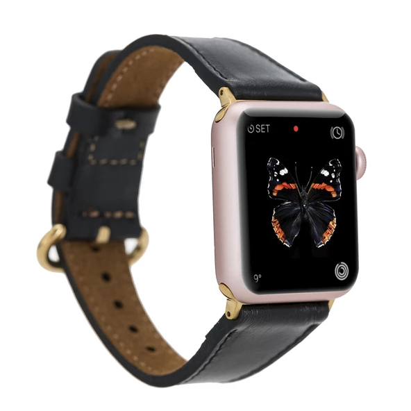 Apple Watch Uyumlu Deri Kordon 38-40-41mm ROM RST1