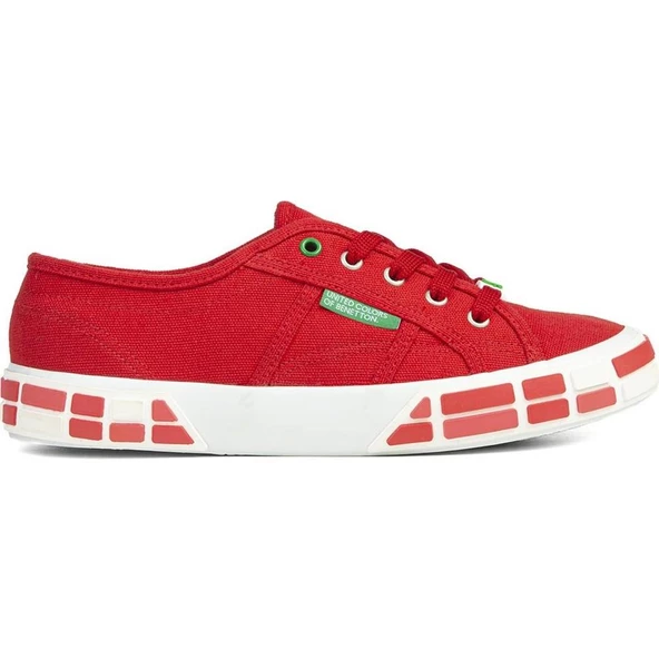 BENETTON BN-30691BAĞLI KETEN UNİSEX SNEAKERS SPOR AYAKKABI - 2