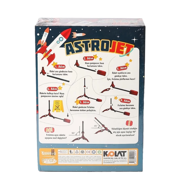 ZK122 Astro Jet Kutu Oyunu -Kolat - 2