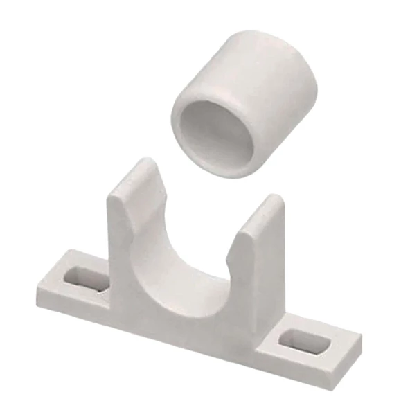 30 Adet Mobilya Dolap Kapak Tutucu Plastik Çıt Çıt Beyaz - 2