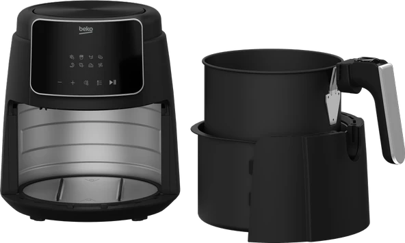 Beko FRA 5244 Fitfry Az Yağlı Fritöz Siyah - 5