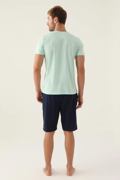 Arnetta Erkek Nil Şortlu Pijama Takımı 2994 - 3