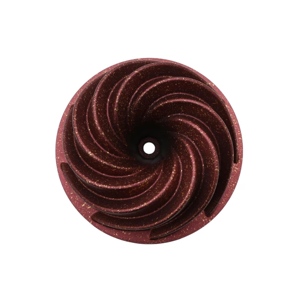 Nishev Hanımeli Döküm Kek Turta Kalıbı Bakır Renk 26cm - 3