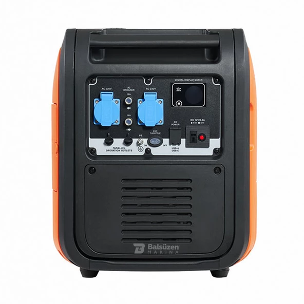 Oleomac PGE 48i S EUR5 Benzinli Sessiz İnvertör Jeneratör 4.5 kW - 5